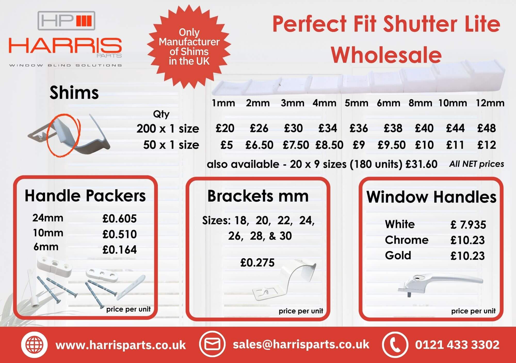 Shims flyer 2025